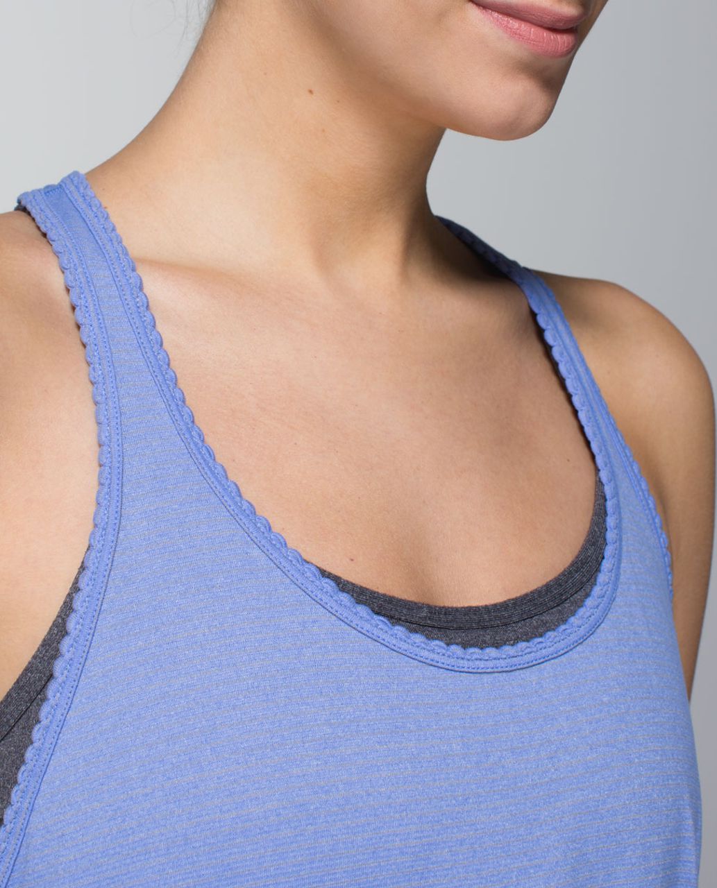 Lululemon 105 F Singlet *Silver - Heathered Lullaby