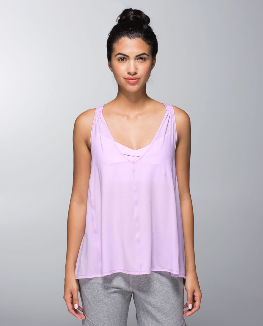 Lululemon Breathe & Flow Tank - Pretty Purple