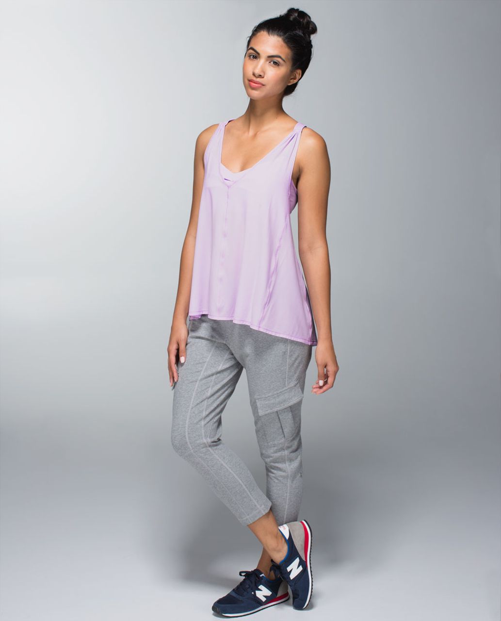 Lululemon Breathe & Flow Tank - Pretty Purple