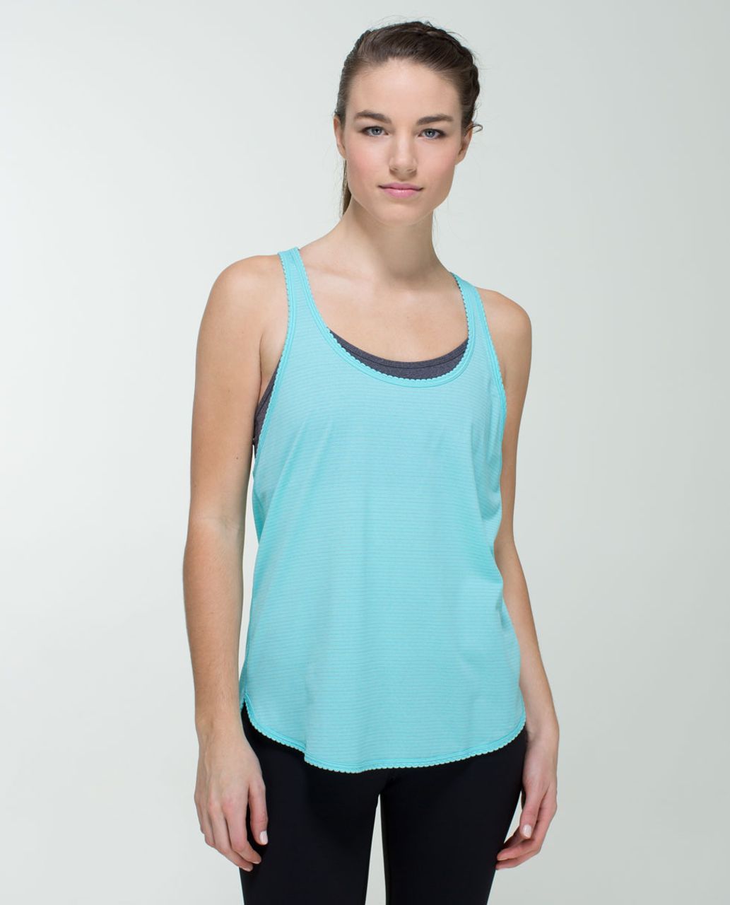 Lululemon 105 F Singlet *Silver - Heathered Angel Blue - lulu fanatics