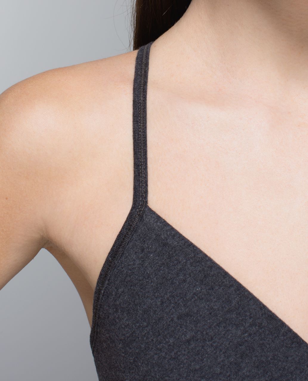 Lululemon Satya Tank - Heathered Black