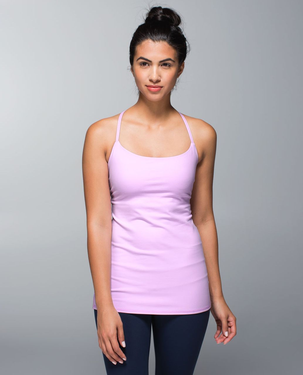 Lululemon Dancing Warrior Tank - Pretty Purple