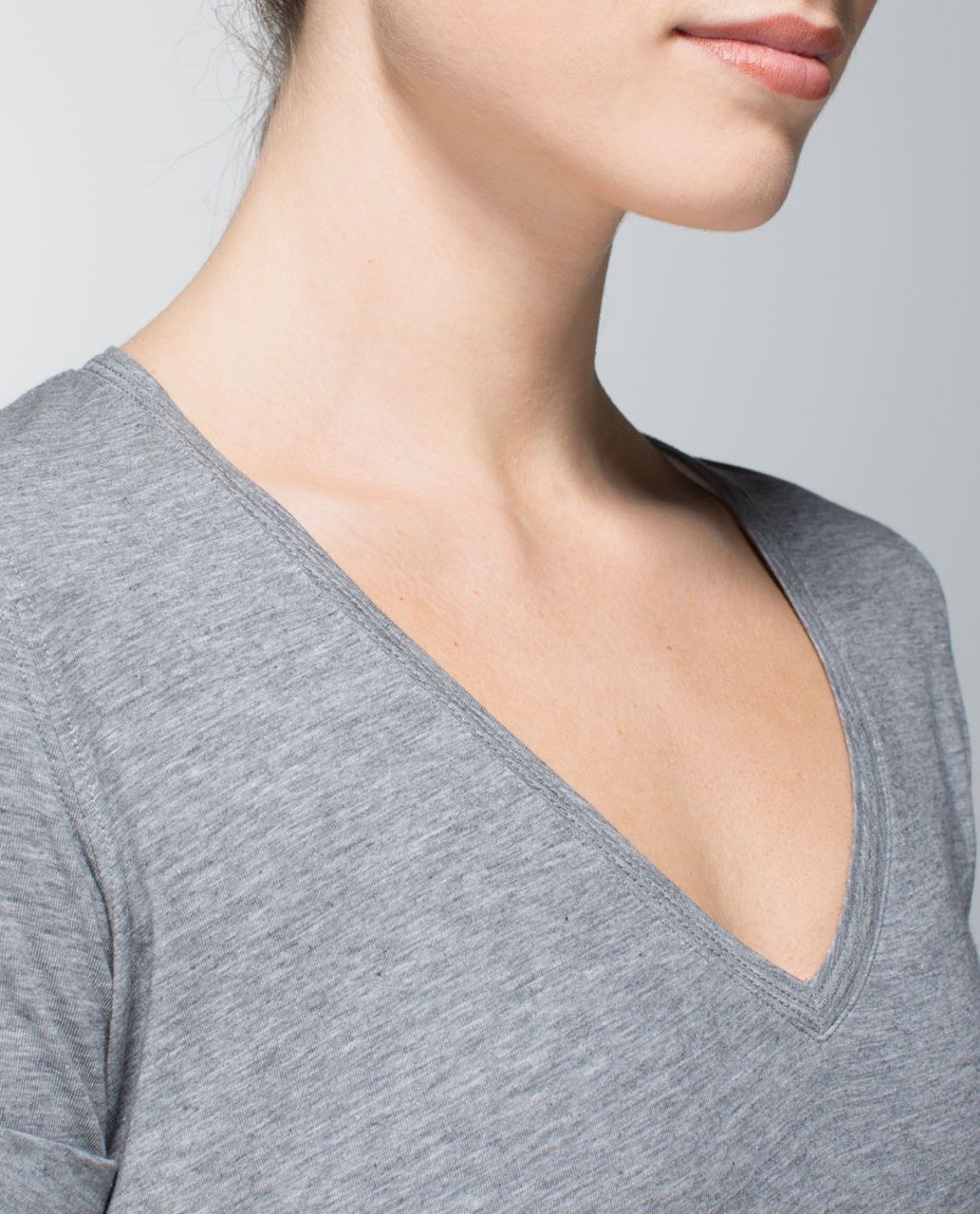 Lululemon Go Go V - Heathered Medium Grey