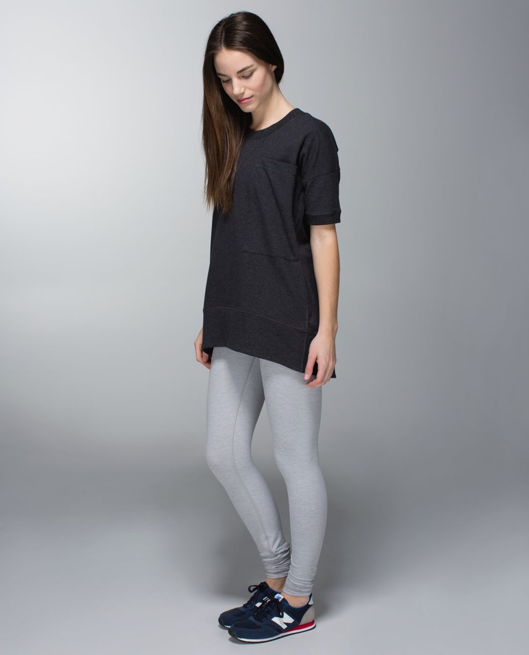 Lululemon Mudra Sweatshirt - Heathered Black