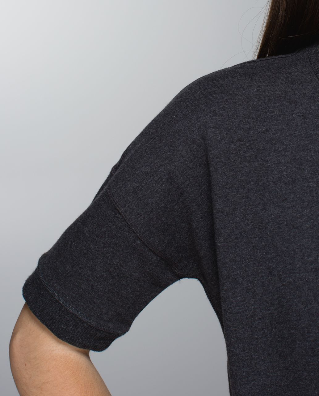 Lululemon Mudra Sweatshirt - Heathered Black