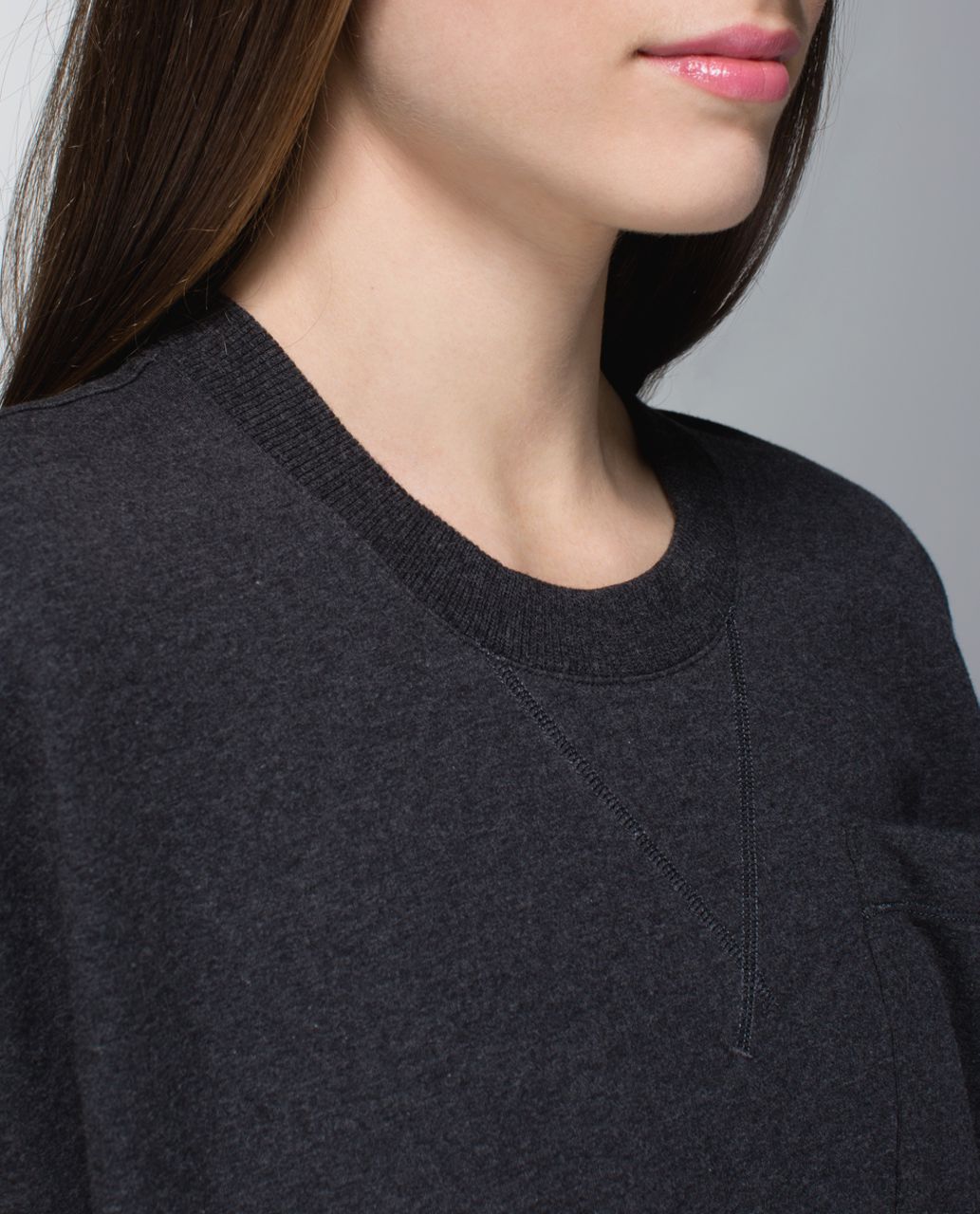 Lululemon Mudra Sweatshirt - Heathered Black