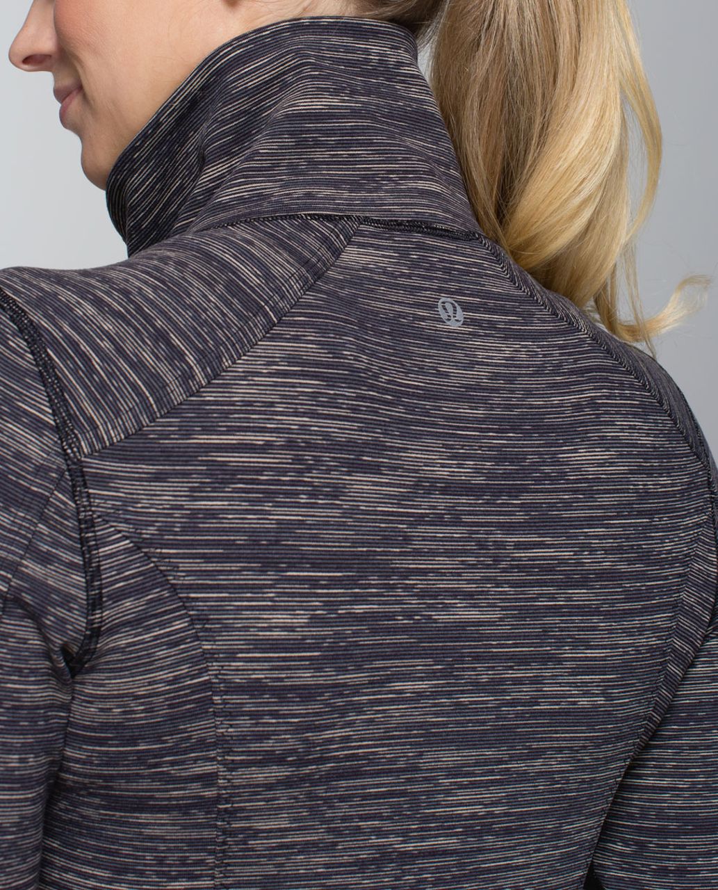 Lululemon Nice Asana Jacket - Wee Are From Space Black Cashew / Black