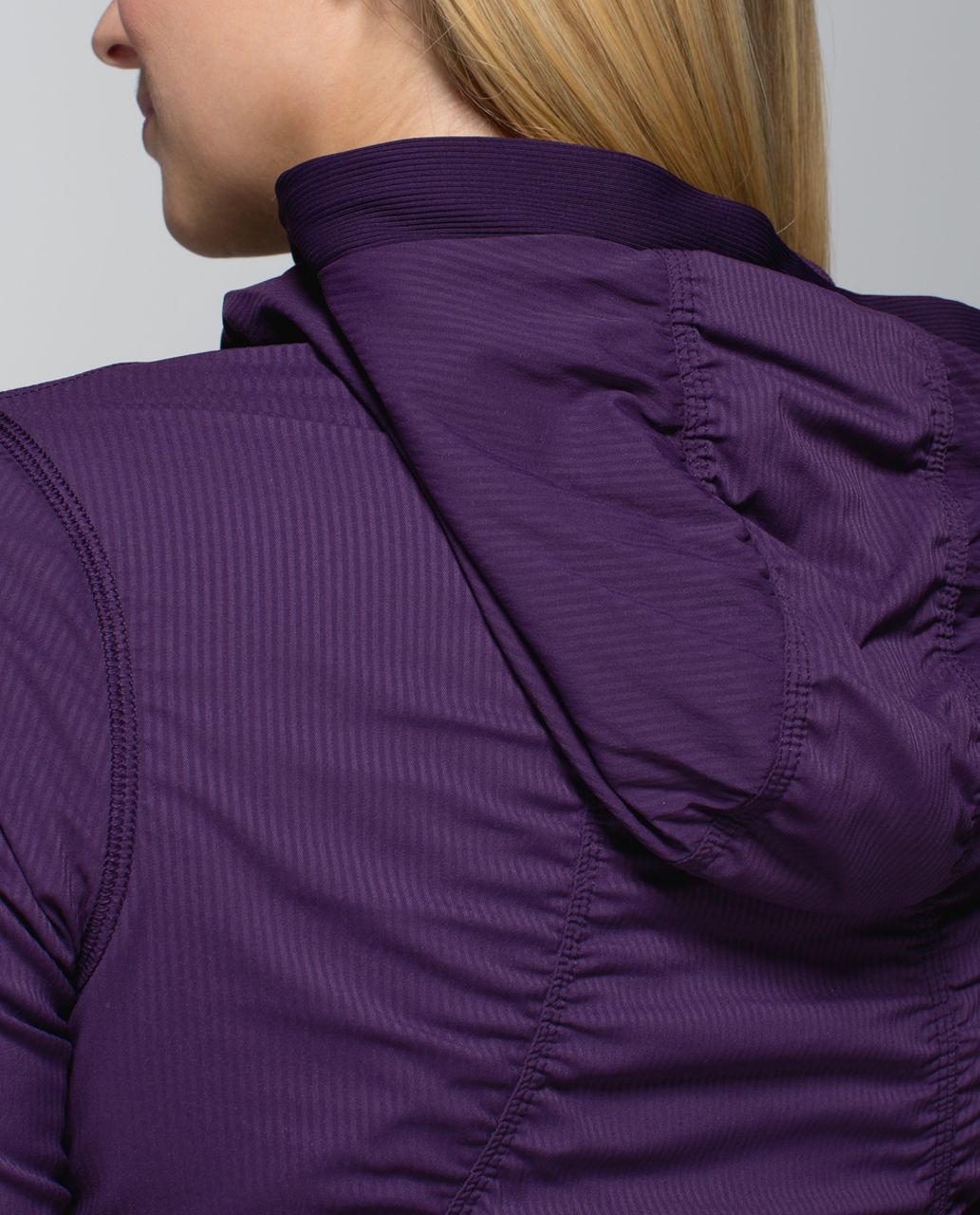 NEW LULULEMON Dance Studio Jacket 2 4 Deep Zinfandel Purple Reversible 