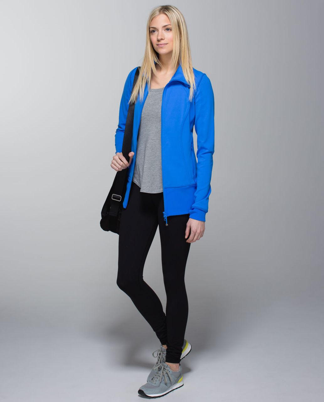 Lululemon Nice Asana Jacket - Pipe Dream Blue