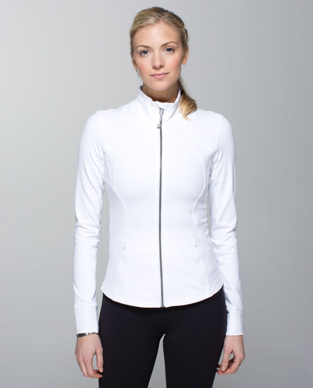 Lululemon Forme Jacket *Cuffins - White