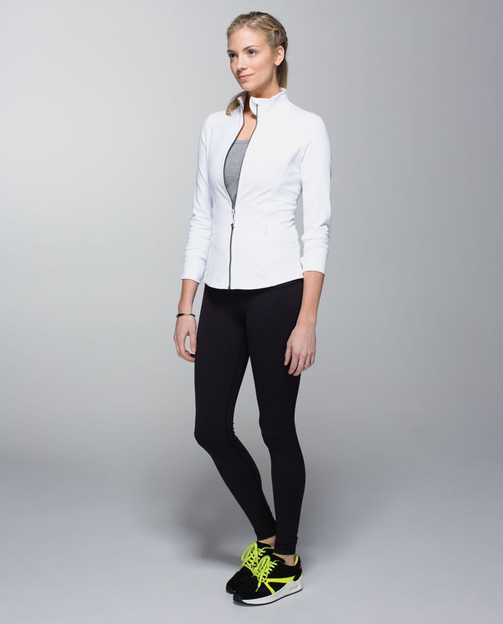 Lululemon Forme Jacket *Cuffins - White