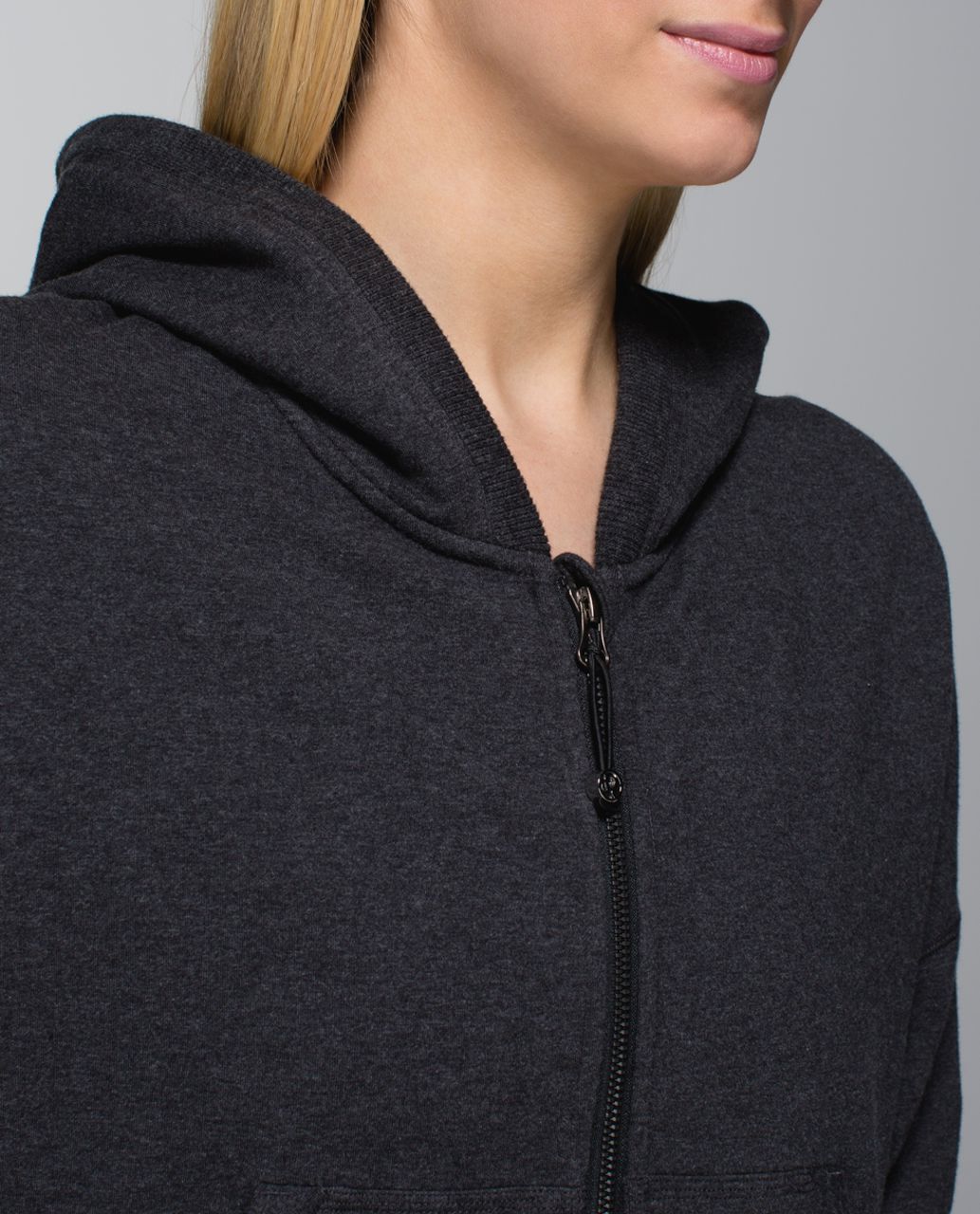 Lululemon Hold Your Om Hoodie - Heathered Black