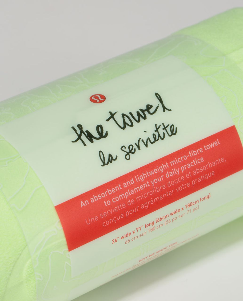 Lululemon The Towel - Clear Mint