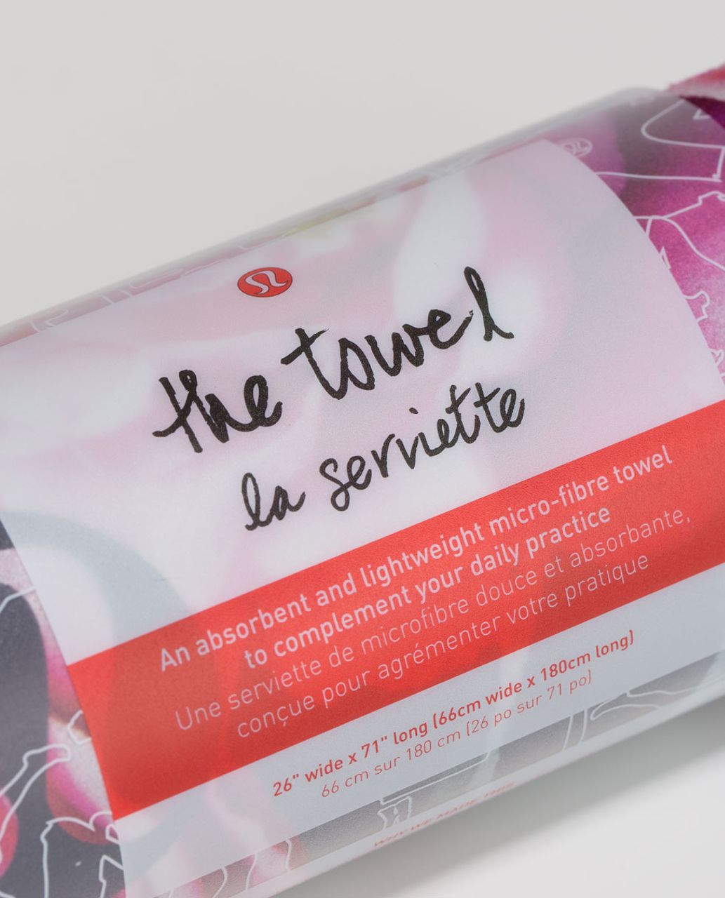 Lululemon The Towel *Printed - Jumbo Secret Garden Multi