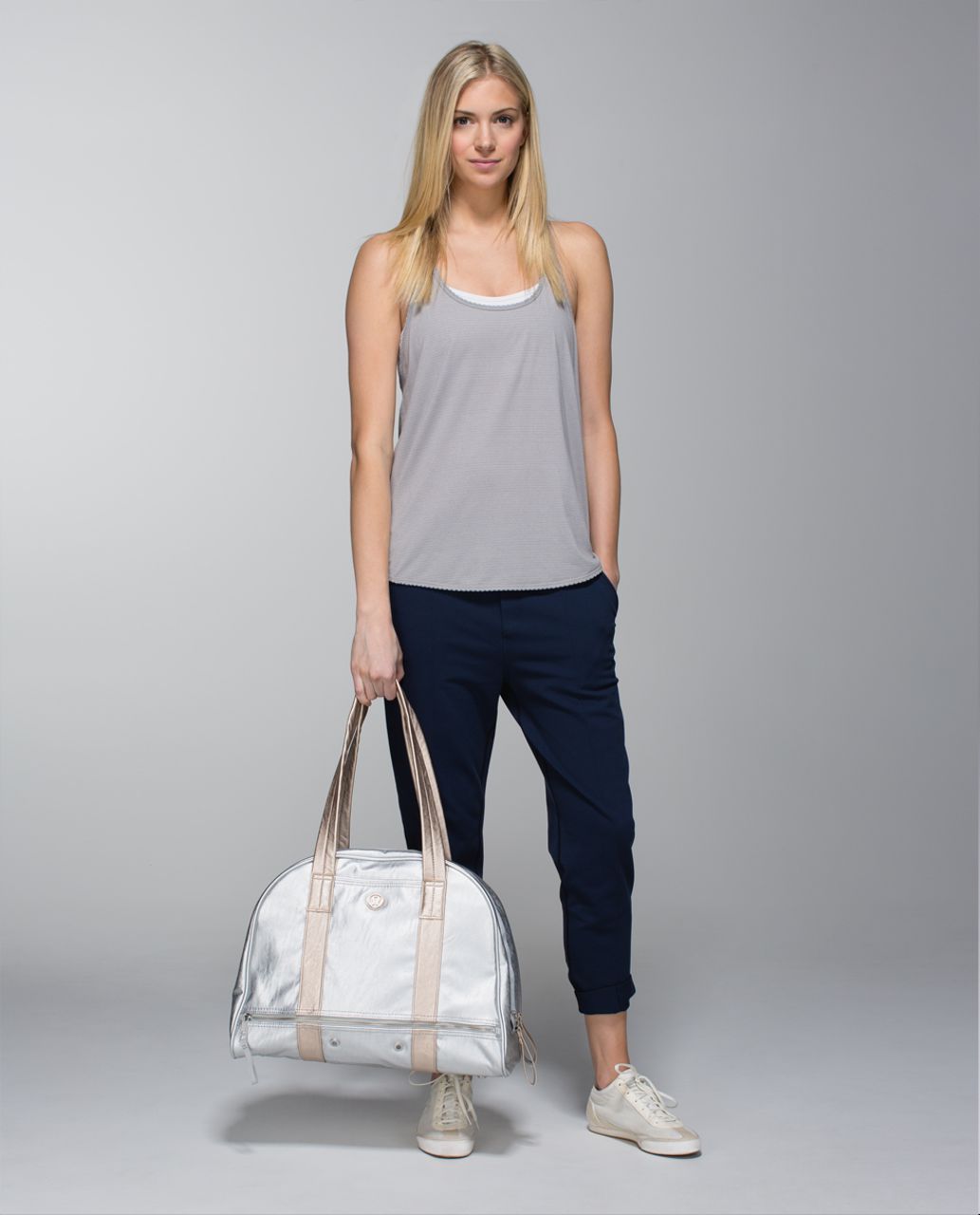 Lululemon Om For All Bag - Metallic Silver