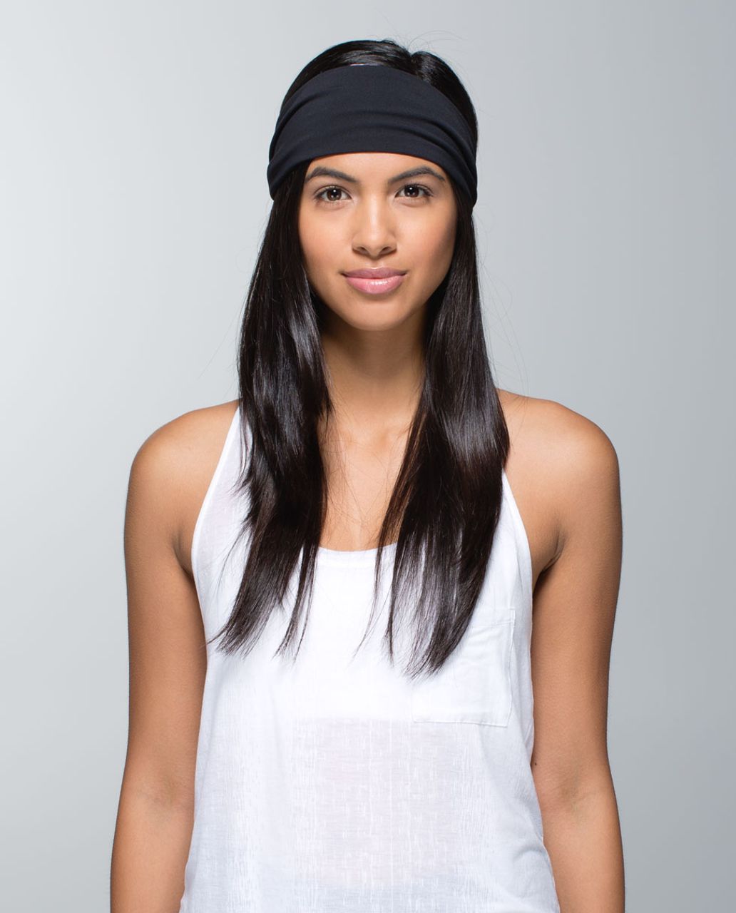 Lululemon Bang Buster Headband *Reversible - Secret Garden / Black