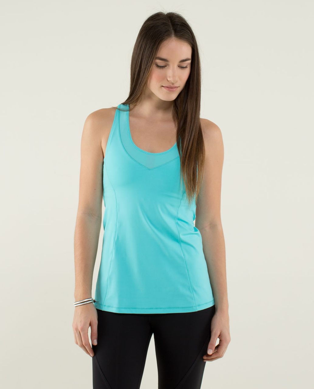 Lululemon Elevate Tank - Angel Blue / Tonka Stripe Angel Blue White - lulu  fanatics