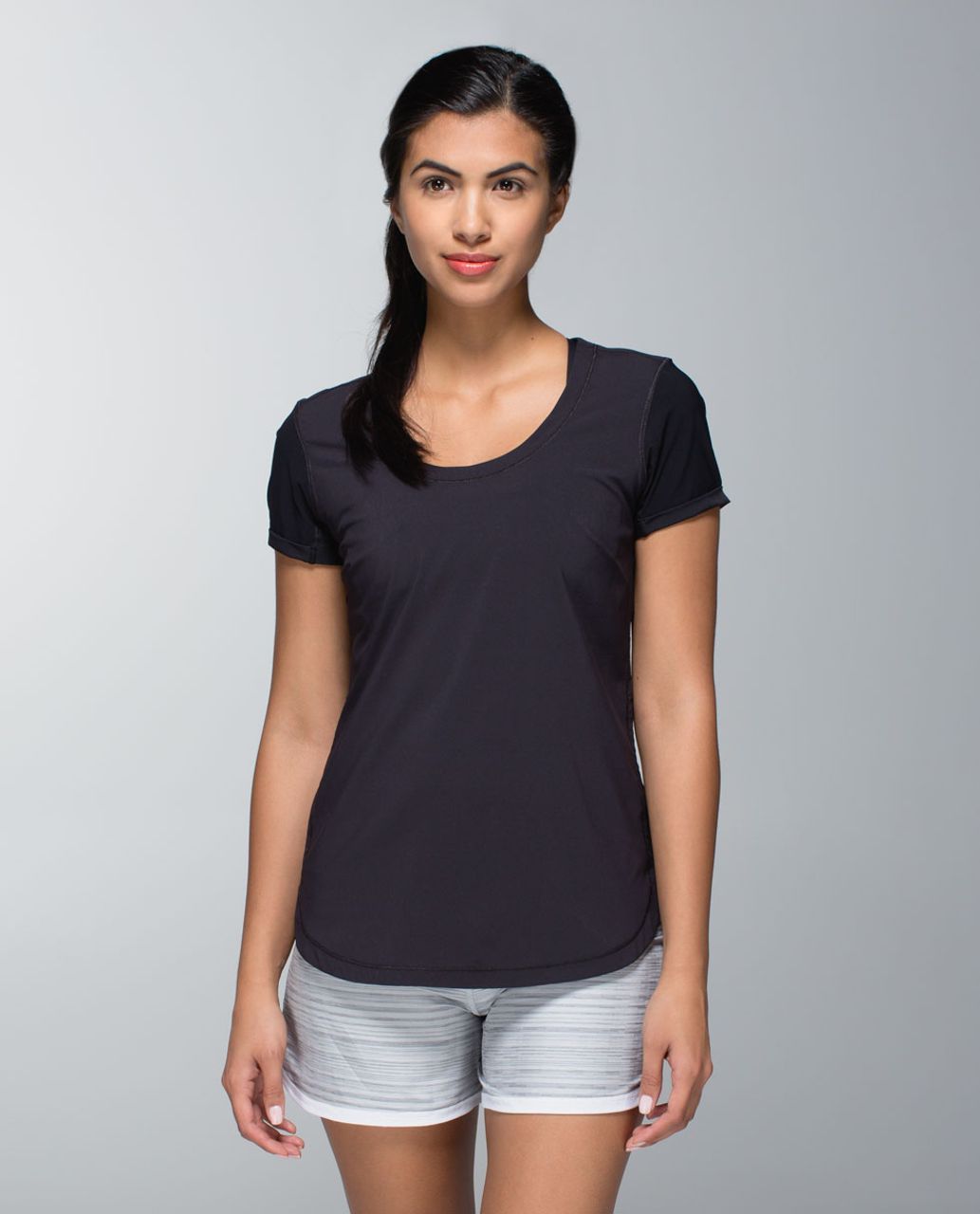 Lululemon Lightened Up Short Sleeve - Black