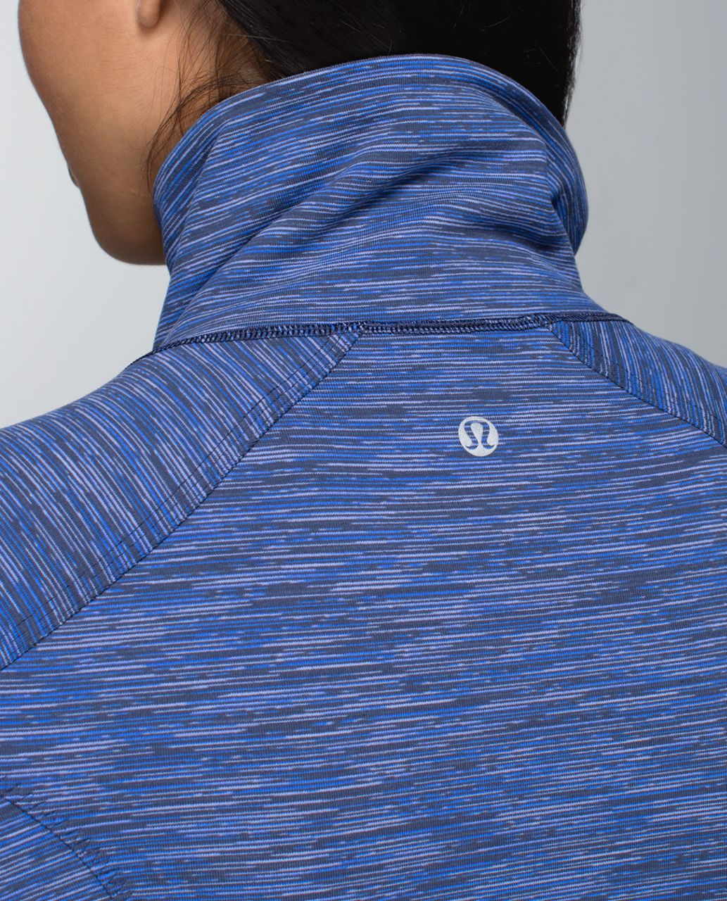 Lululemon Nice Asana Jacket - Wee Are From Space Cadet Blue / Cadet Blue