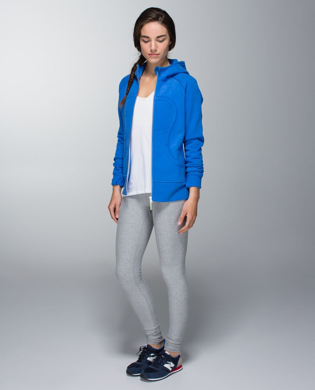 Lululemon Full-Zip Scuba Hoodie Blue Size 6 - $100 (21% Off Retail