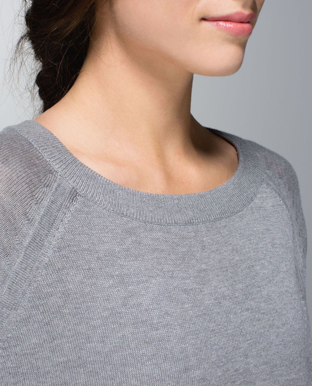 Lululemon Post Savasana Pullover - Heathered Medium Grey