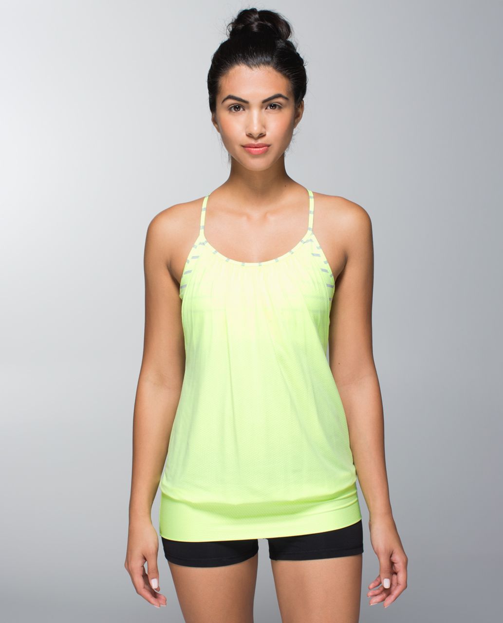 Lululemon No Limits Tank - Clear Mint / Deauville Stripe Clear Mint