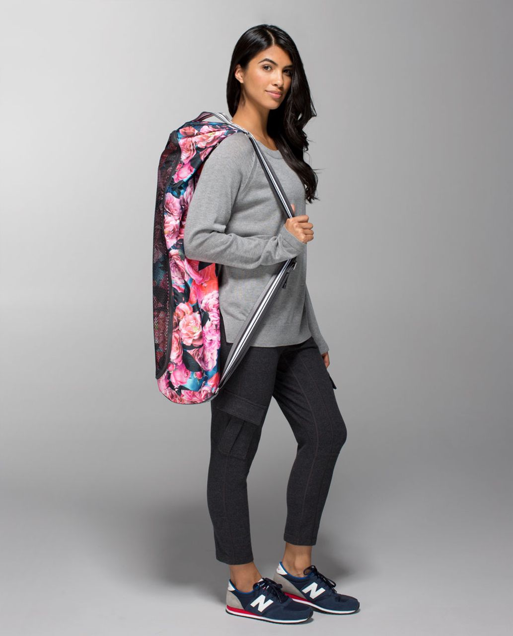 Lululemon Drishti Yoga Tote - Secret Garden - lulu fanatics