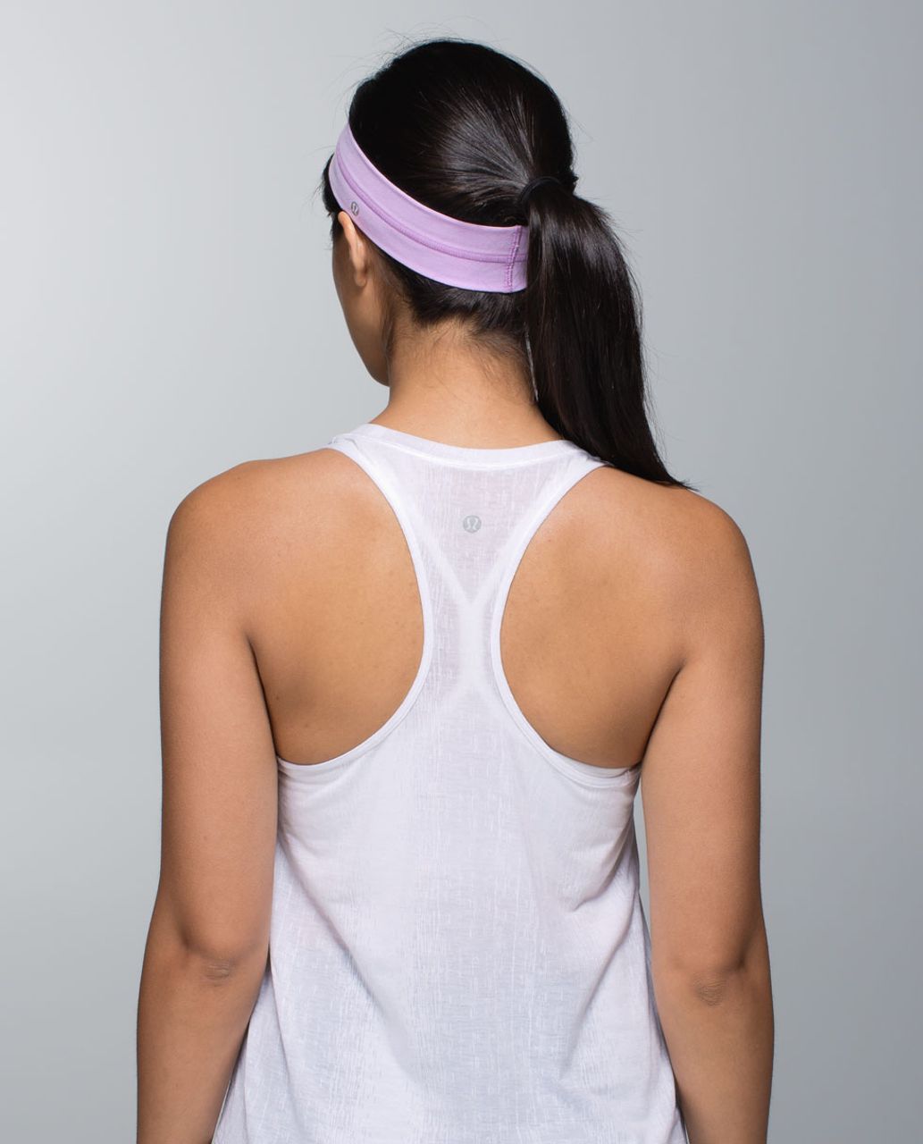 Lululemon Fly Away Tamer Headband - Pretty Purple