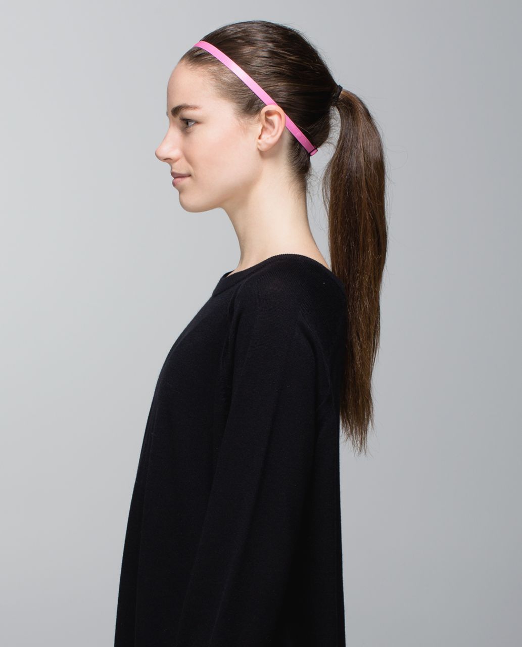 Lululemon Skinniest Satin Pirouette Headband - Pow Pink Light