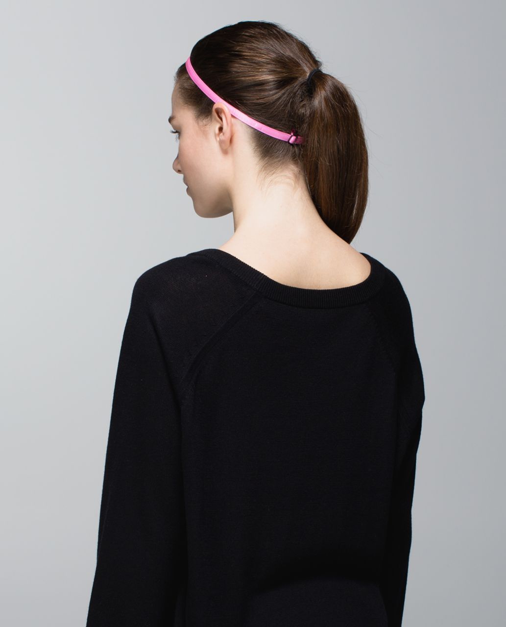 Lululemon Skinniest Satin Pirouette Headband - Pow Pink Light