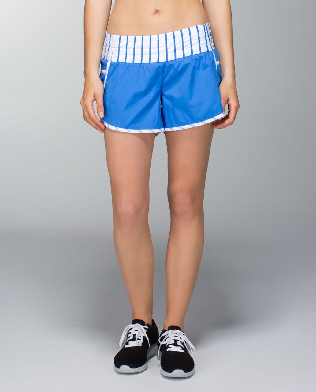 Lululemon Tracker Short II *2-way Stretch - Pipe Dream Blue / Deauville Stripe Pipe Dream Blue White