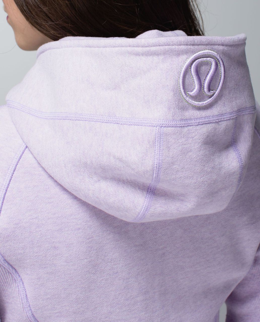 Lululemon Scuba Hoodie II - Heathered Pretty Purple / Pretty Purple