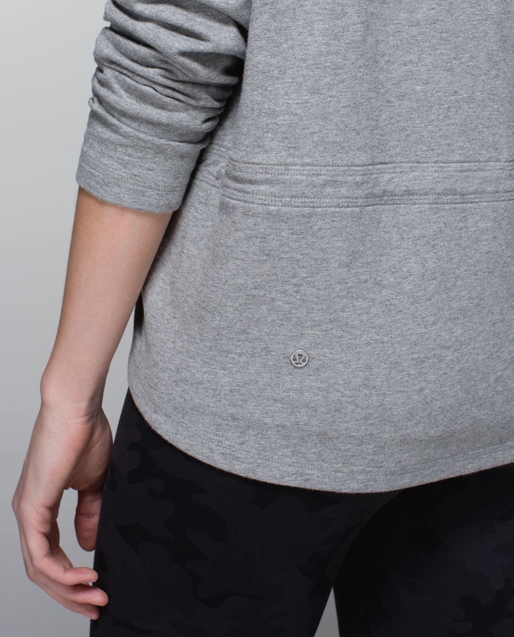 Lululemon Hold Your Om Hoodie - Heathered Medium Grey