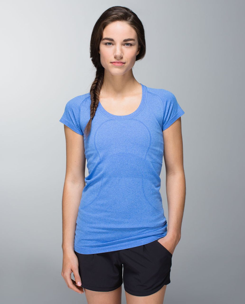 Lululemon Swiftly Tech Short Sleeve Shirt 2.0 - Blue Nile / Blue Nile -  lulu fanatics