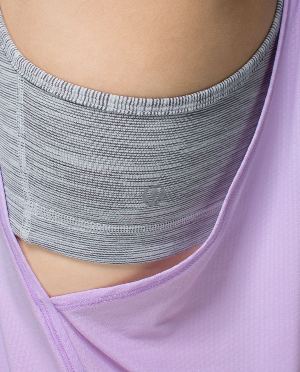 Lululemon No Limits Tank - Pretty Purple / Wee Are From Space Silver Spoon