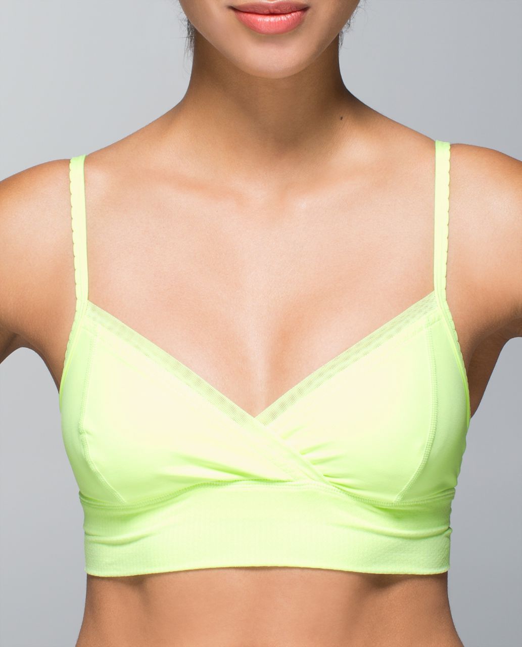 Lululemon Ujjayi Bra - Clear Mint