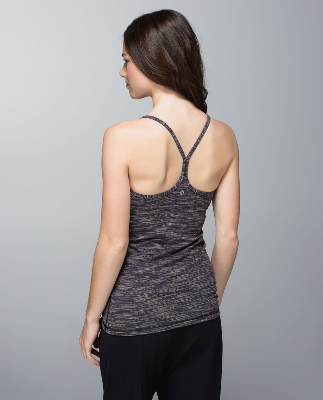 Lululemon Power Y Tank *Luon - Wee Are From Space Black Cashew