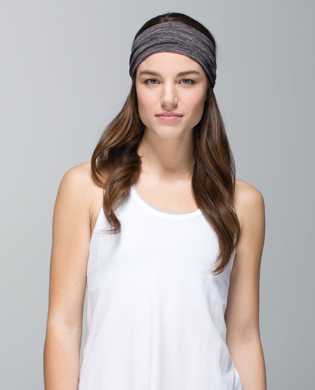 Lululemon Bang Buster Headband *Reversible - Wee Are From Space Black Cashew / Black