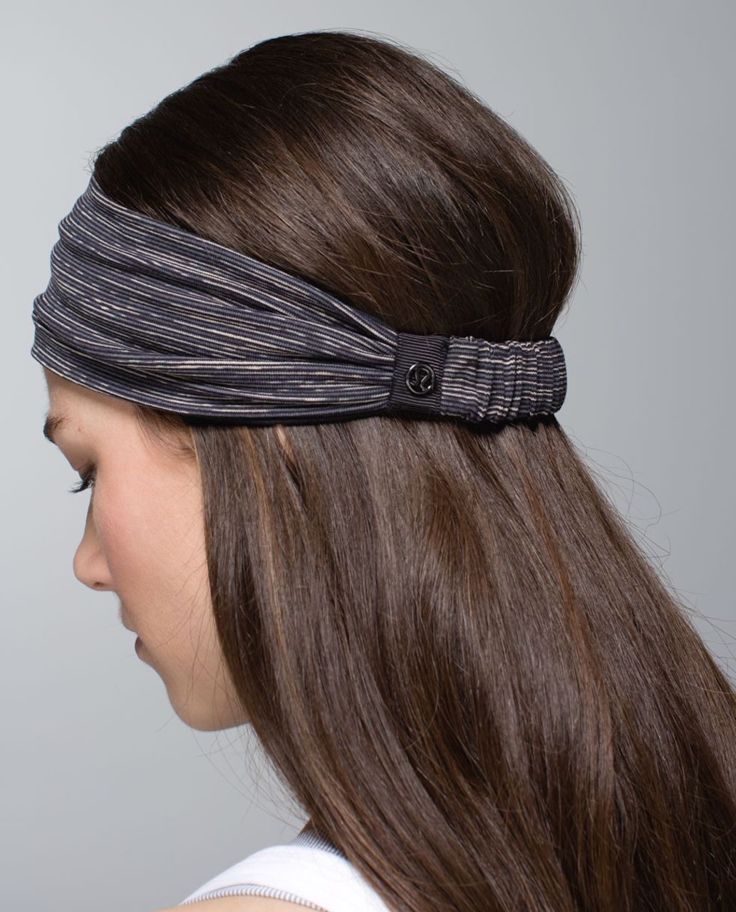 Lululemon Bang Buster Headband *Reversible - Wee Are From Space Black Cashew / Black