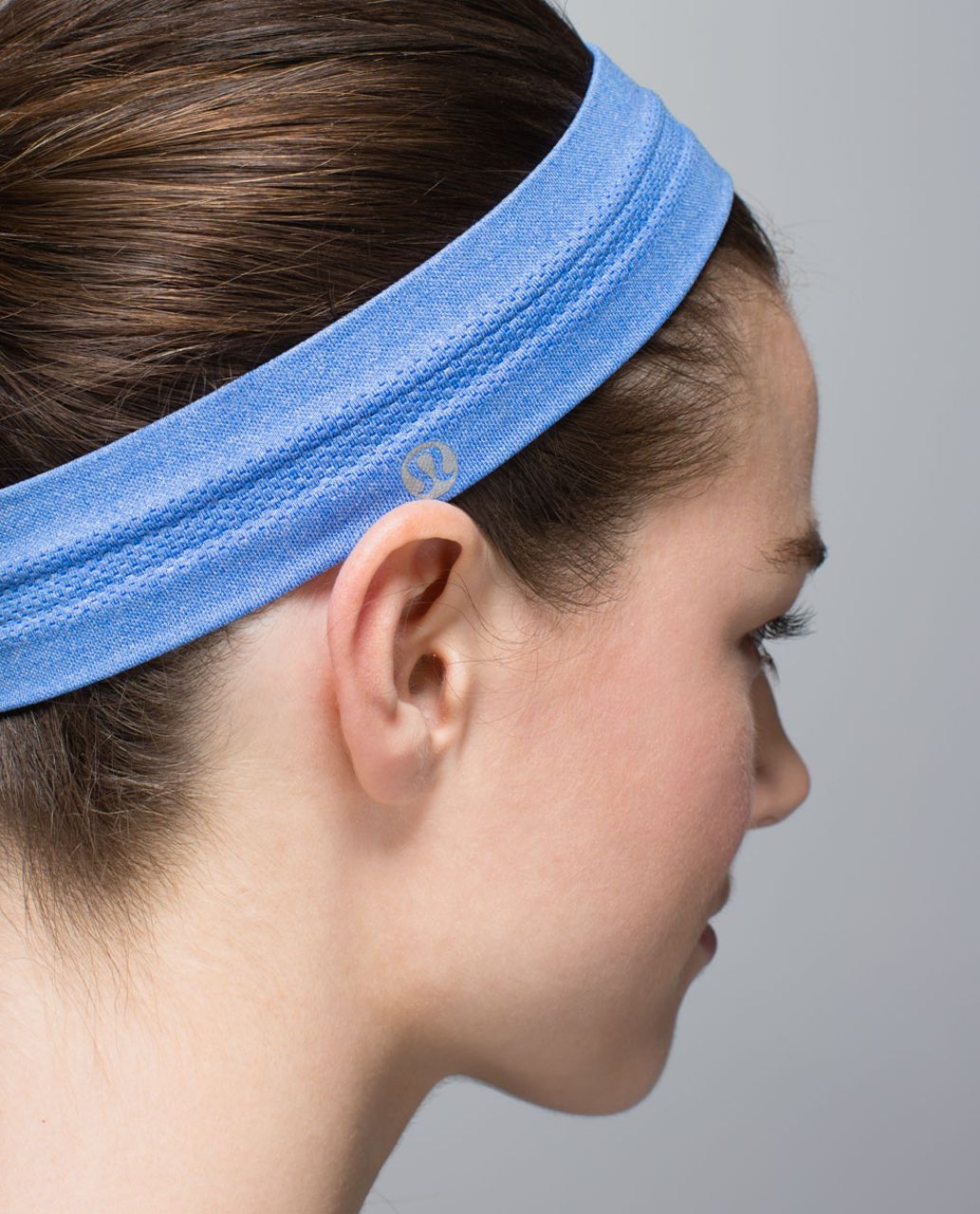 Lululemon Swiftly Headband - Heathered Pipe Dream Blue