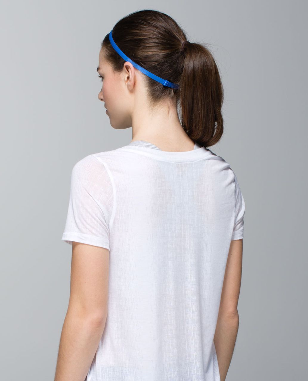 Lululemon Skinniest Satin Pirouette Headband - Pipe Dream Blue