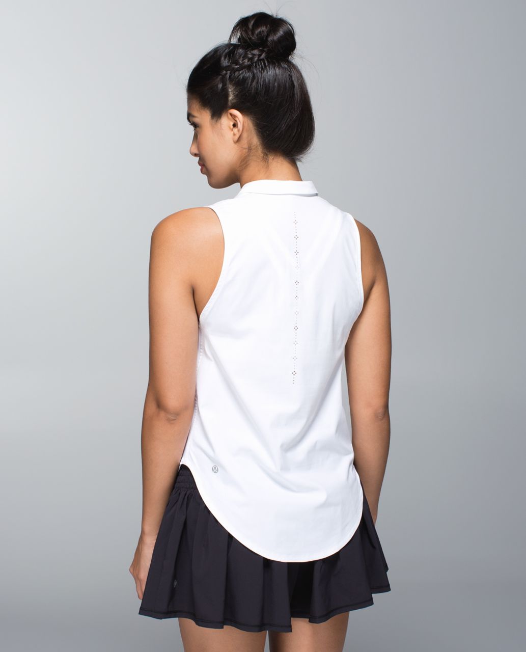 Lululemon Hot Hitter Sleeveless Polo II - White