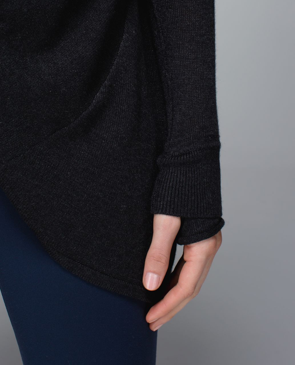 Lululemon Twist & Wrap - Heathered Black