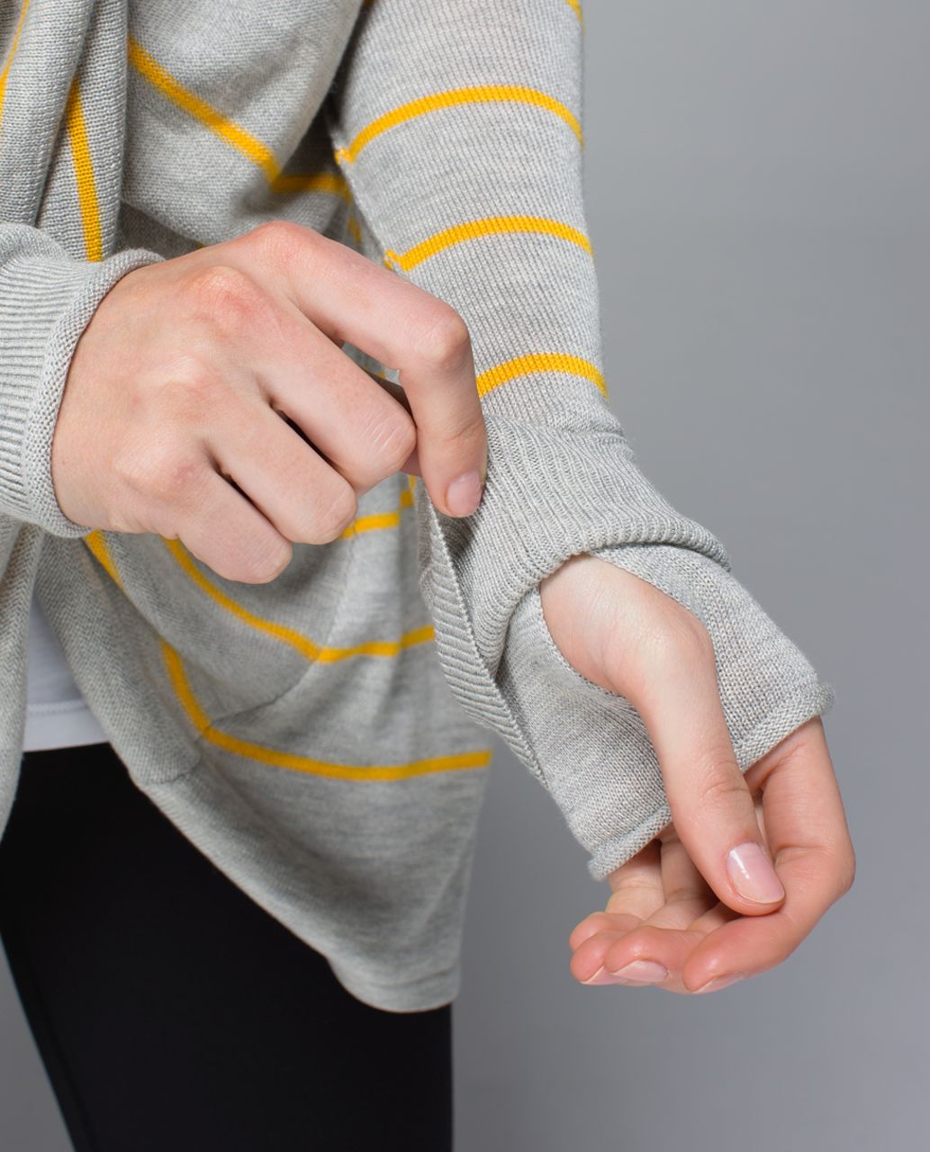 Lululemon Twist & Wrap - Pop Stripe Heathered Light Grey / Bananarama / Heathered  Light Grey - lulu fanatics