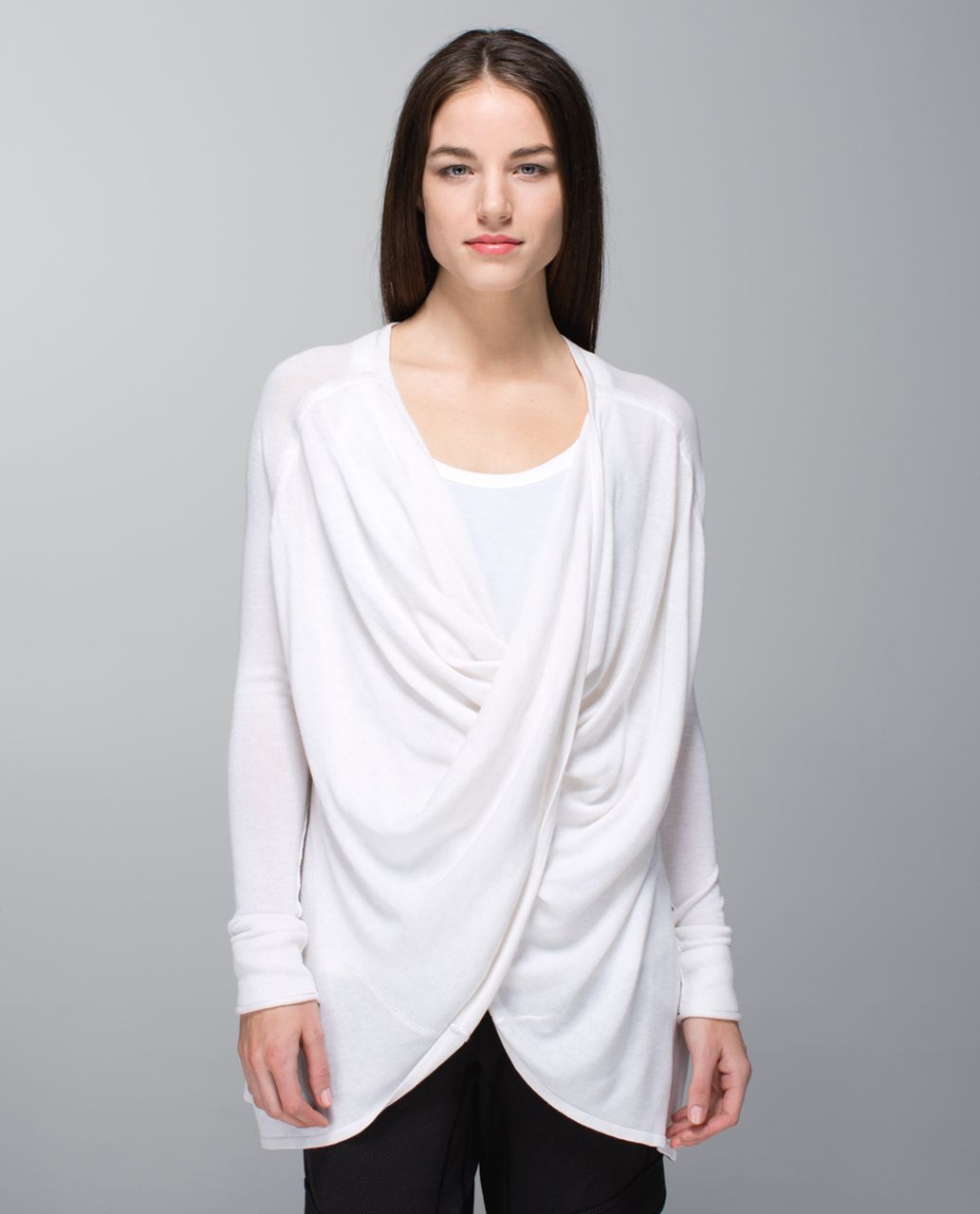 Lululemon Twist & Wrap - Heathered White