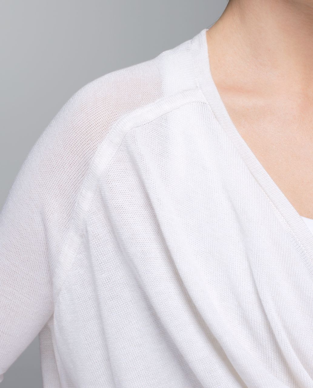 Lululemon Twist & Wrap - Heathered White