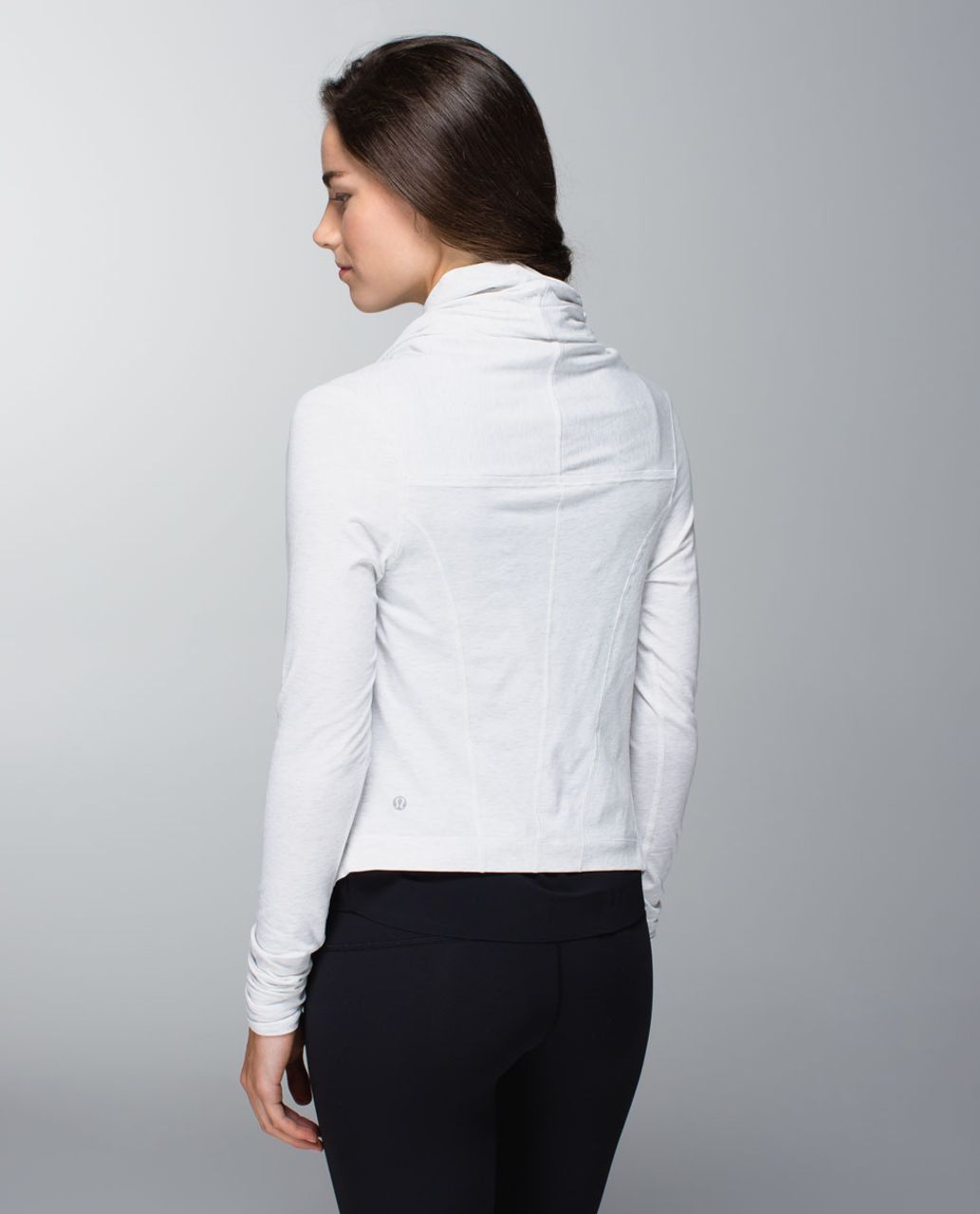 Lululemon Iconic Wrap - Heathered White (First Release) - lulu fanatics