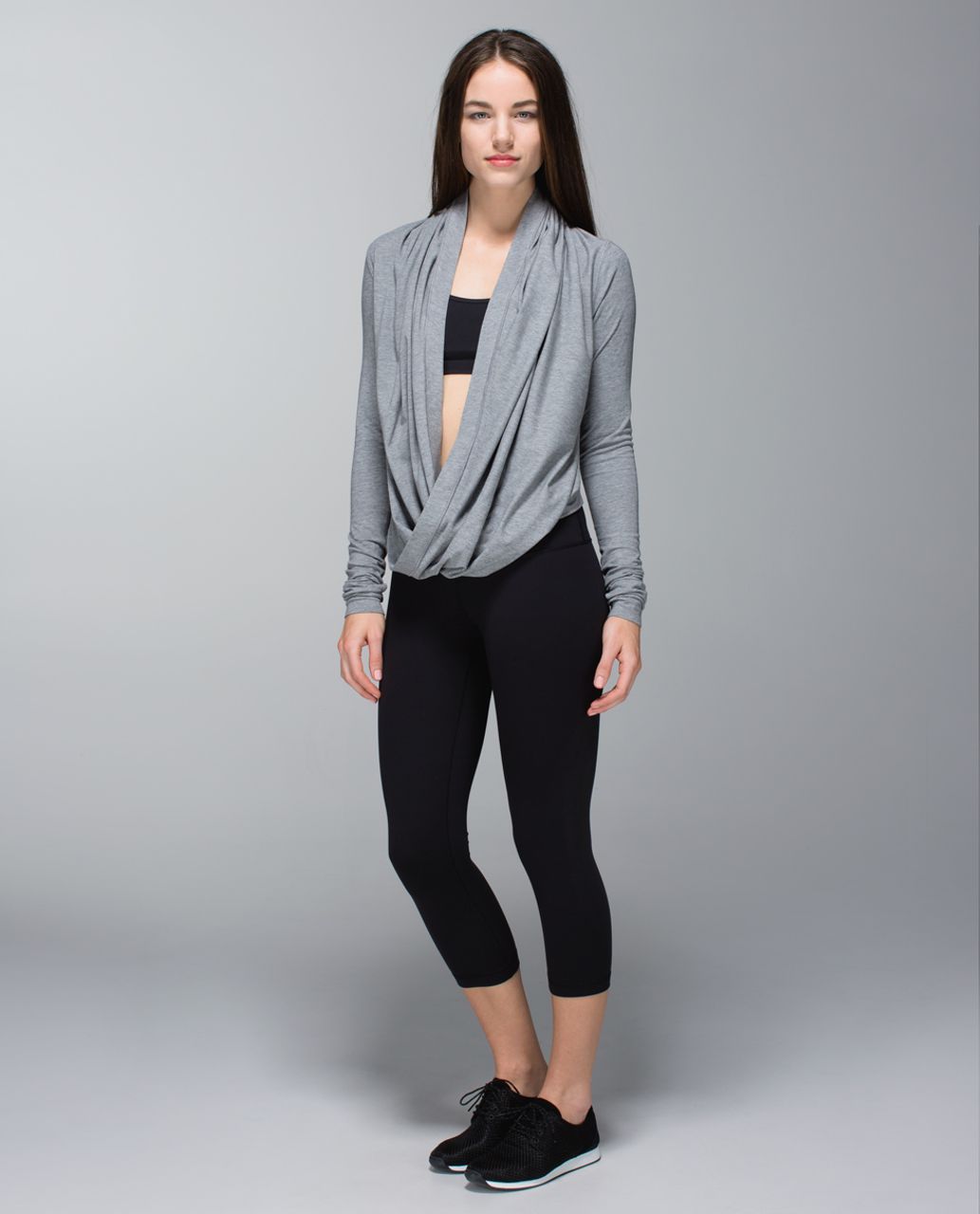 Lululemon Iconic Wrap - Heathered Medium Grey - lulu fanatics