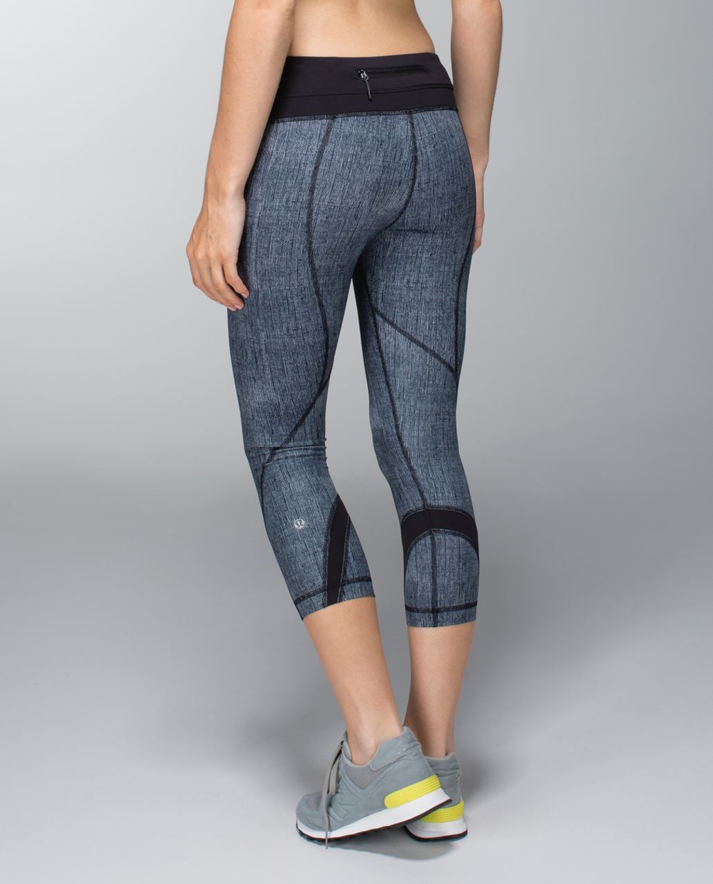 lululemon athletica, Pants & Jumpsuits, Lululemon Run Inspire Crop Ii  Luxtreme Heathered Berry Yum Yum Black Grape