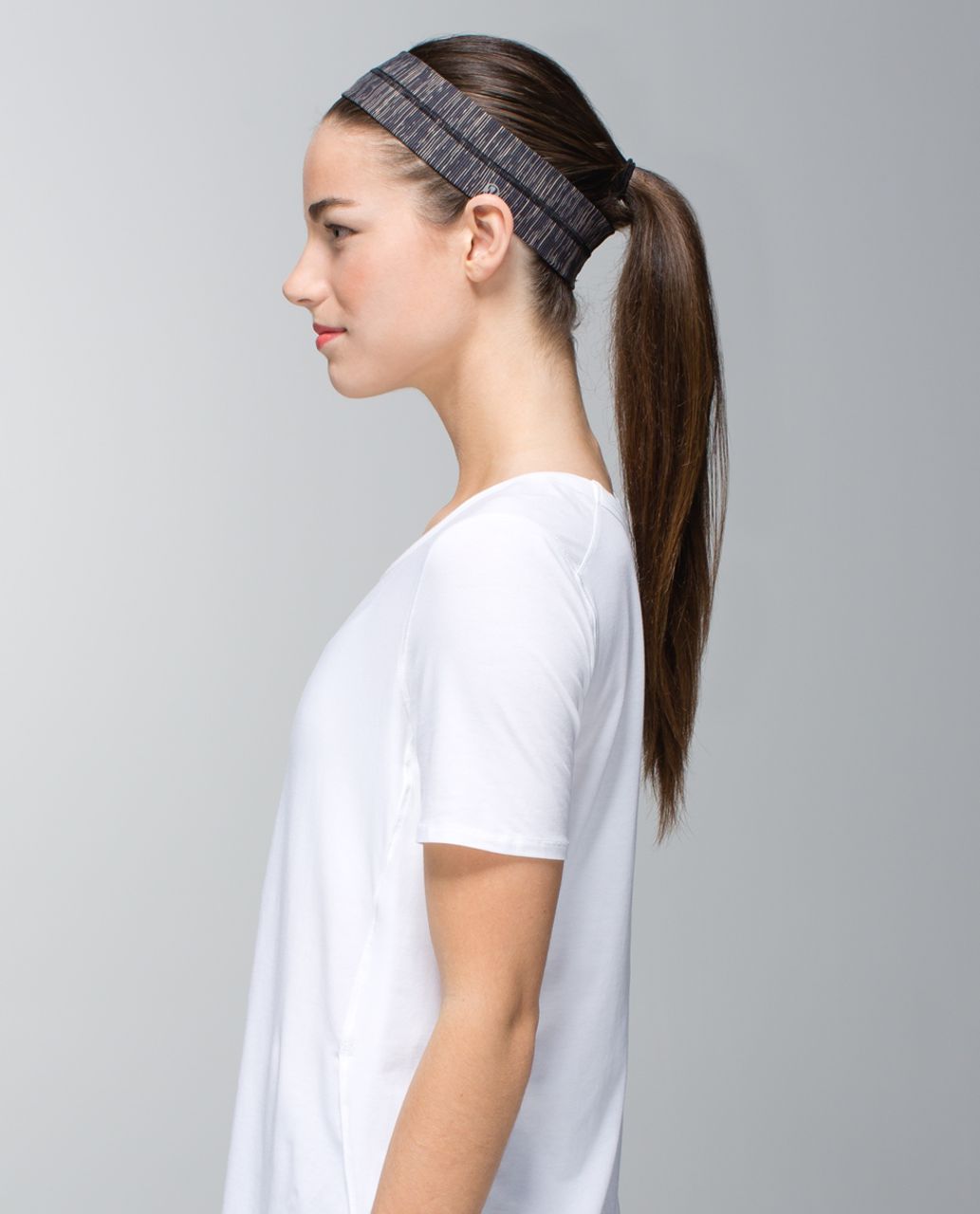 Lululemon Fly Away Tamer Headband - Wee Are From Space Black Cashew